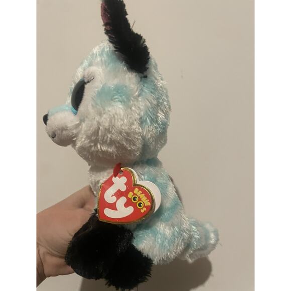 Atlas Fox TY Beanie Boo‎ Childrens Plush Soft Toy Collectible Gift 15cm - Picture 2 of 5